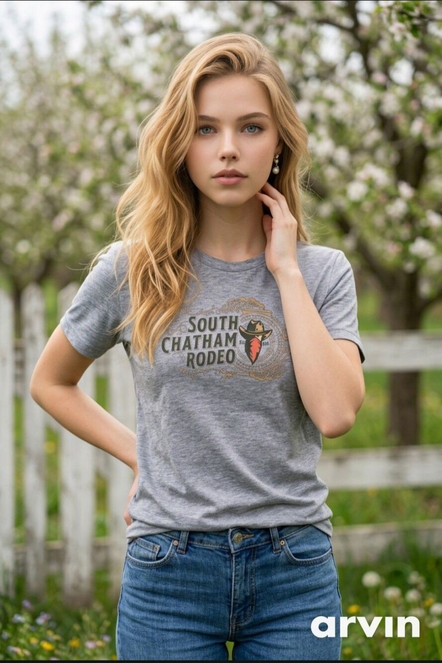 Bella And Canvas T Shirt Small Dusty Blue Grey South Chatham Rodeo